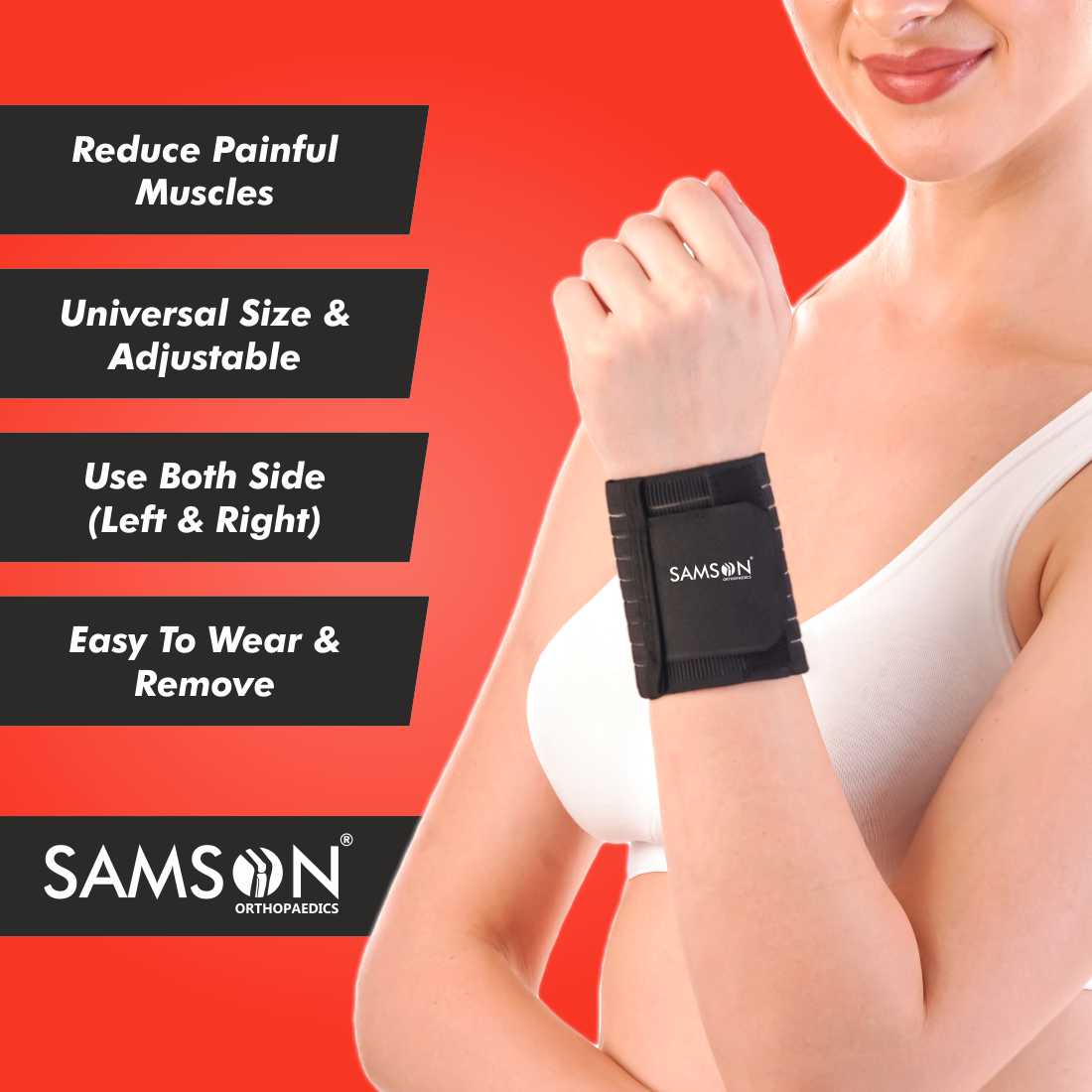 Wrist Brace with Double Lock