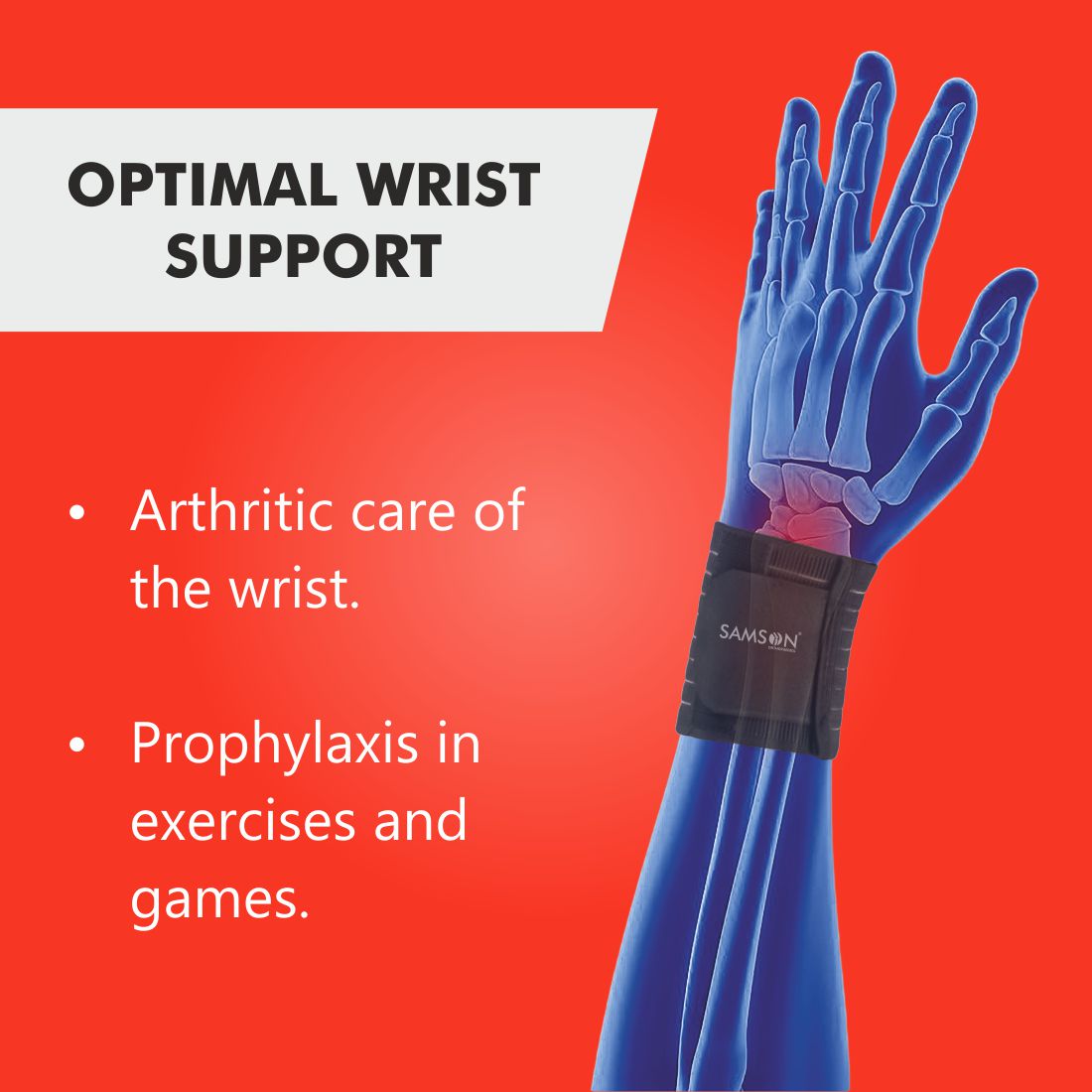 Wrist Brace with Double Lock