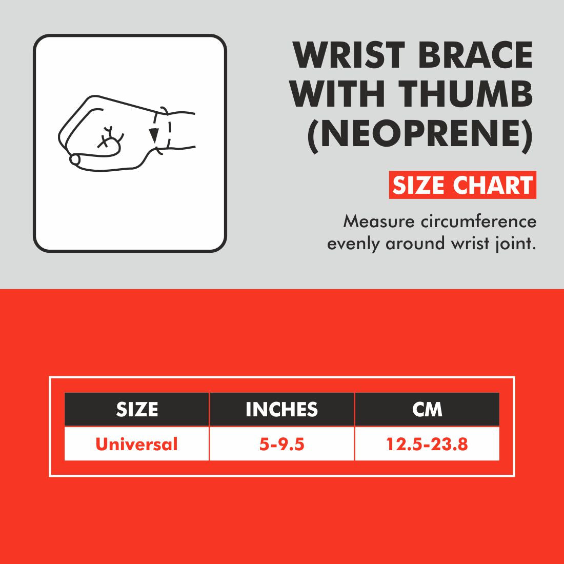 Wrist Brace with Thumb