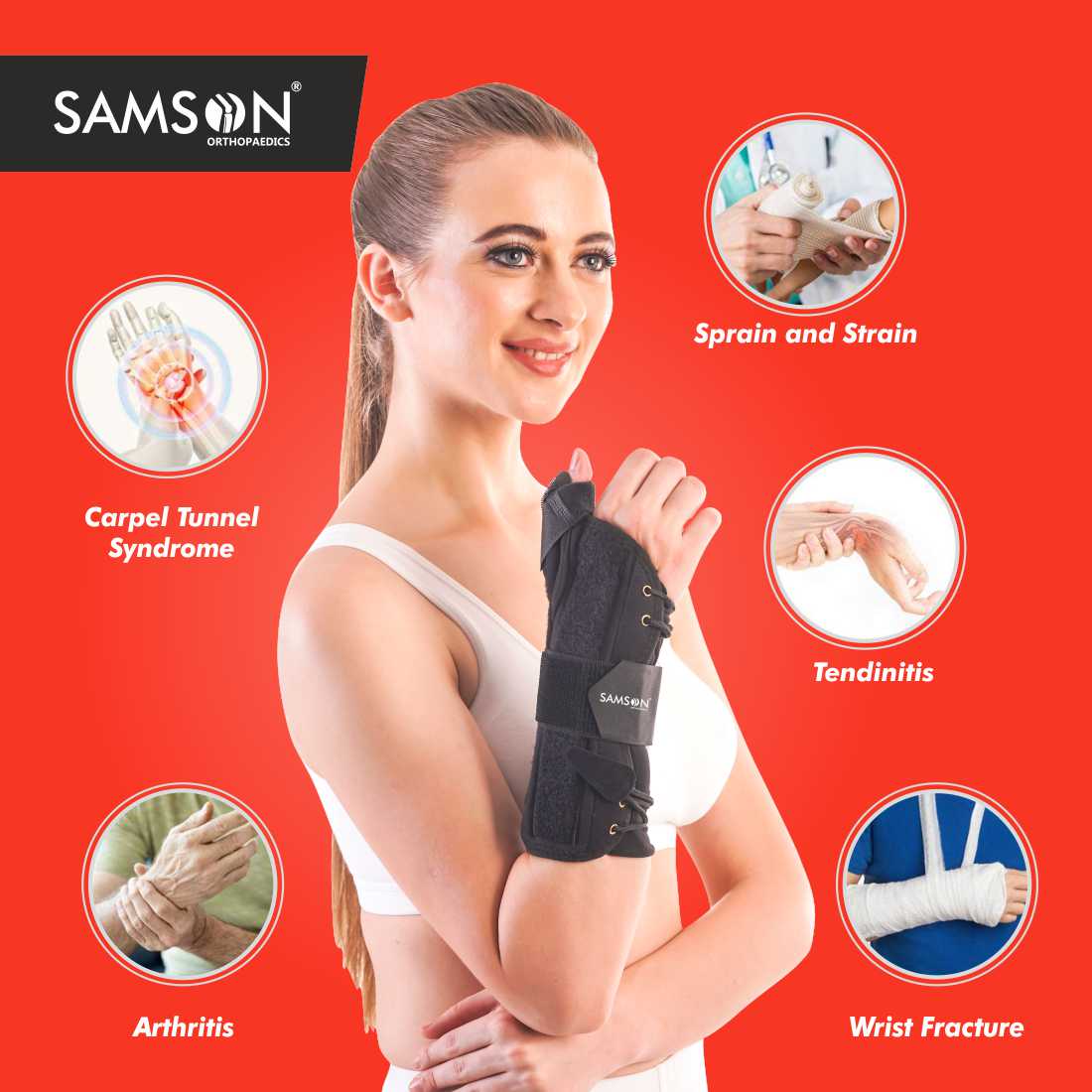 Wrist Splint with Thumb