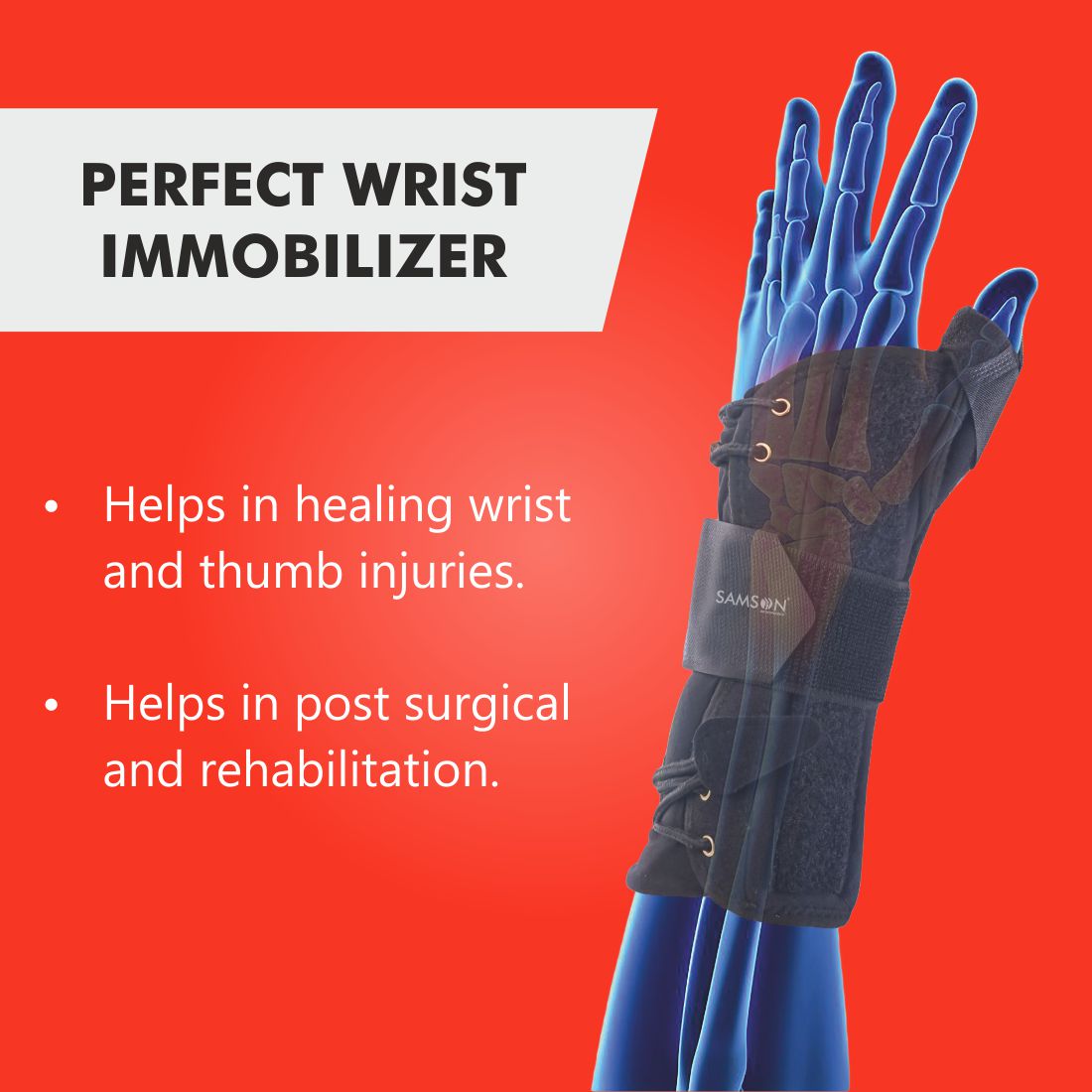 Wrist Splint with Thumb